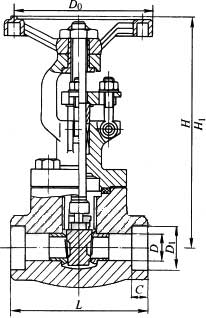 Z61H/Y/W���T䓳в庸Шʽ�l�yPN100��PN160���νY���ߴ�D
