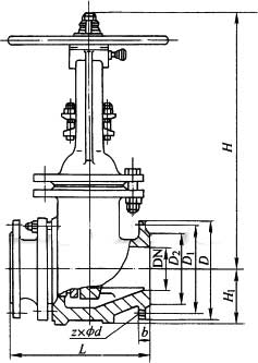 PZ41H���ք���ĥ�����l�yPN16��PN63���νY���ߴ�D