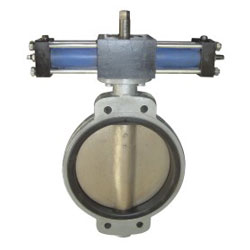 液動對夾式中線碳鋼蝶閥