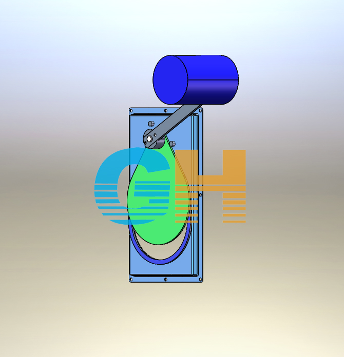截流閥、限流閥側視圖
