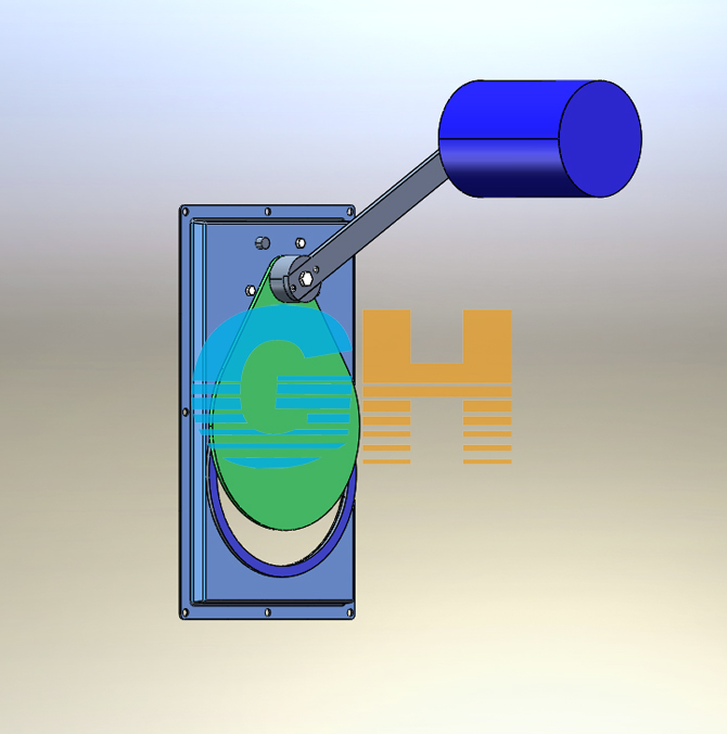 截流閥、限流閥右側視圖